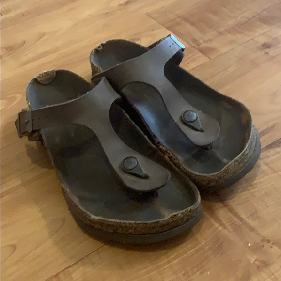 Birkenstock Shoes - Brown BIRKENSTOCK Thong Sandals Size 38 / 7